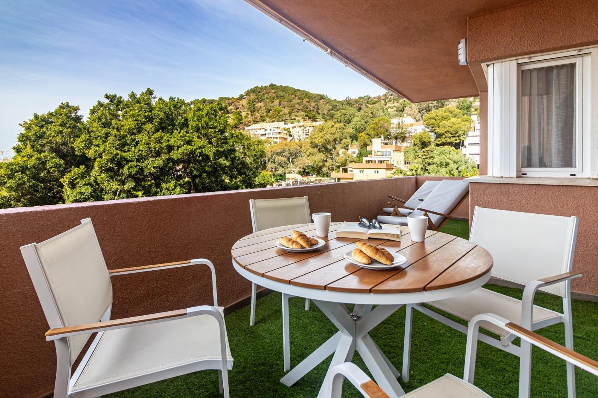 Malaga Center Flat Beach & Terrace Eksteriør bilde